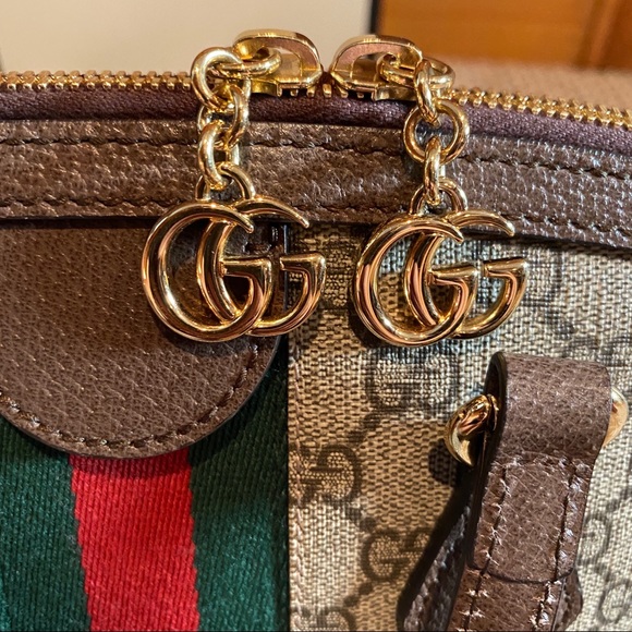 Gucci Ophidia GG Medium Satchel - Picture 7 of 16